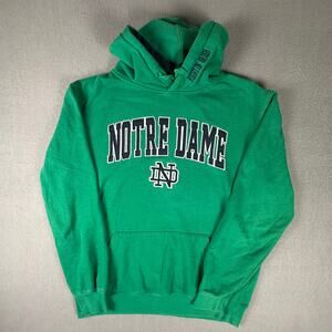 Notre Dame Fighting Irish Hoodie Green Embroidered Men’s M